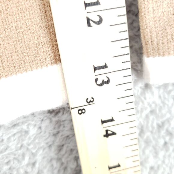 Laundry by Shelli Segal Los Angeles Half Zip Sweater Womens M Camel Beige - Picture 10 of 16